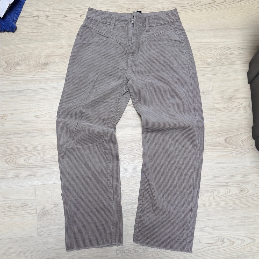 Taupe Corduroy Pants